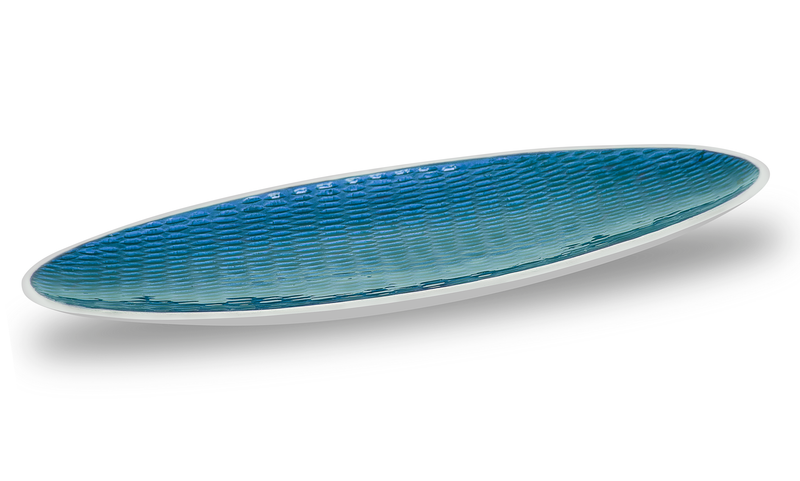 Middleton - Oval Metal & Enamel Tray