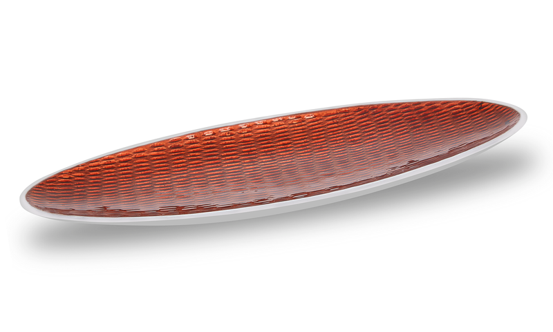 Middleton - Oval Metal & Enamel Tray
