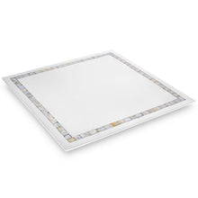 Load image into Gallery viewer, Compton - Square Mother of Pearl &amp; Metal Tray

