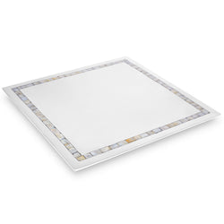 Compton - Square Mother of Pearl & Metal Tray