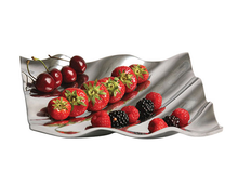 Load image into Gallery viewer, Gloucester - Rippled Metal Fruit Tray
