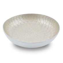 Load image into Gallery viewer, Beaumont - Round Metal &amp; Blue Enamel Fruit Bowl
