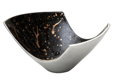 Load image into Gallery viewer, Lex - Black Enamel Textured Fruit Bowl
