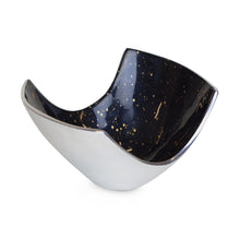 Load image into Gallery viewer, Lex - Black Enamel Textured Fruit Bowl
