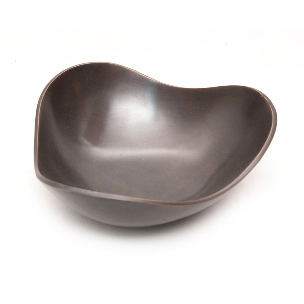 Lux - Antique Copper Metal Fruit Bowl
