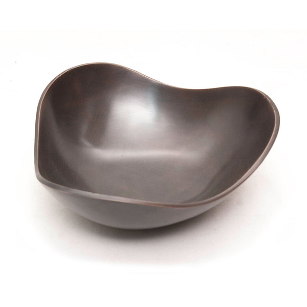 Lux - Antique Copper Metal Fruit Bowl