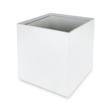 Load image into Gallery viewer, Russell  - White Faux Leather Square Waste Bin -Size 35cm*30cm
