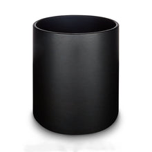 Load image into Gallery viewer, Oxford Circus - Black Faux Leather Waste Bin
