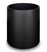 Load image into Gallery viewer, Oxford Circus - Black Faux Leather Waste Bin
