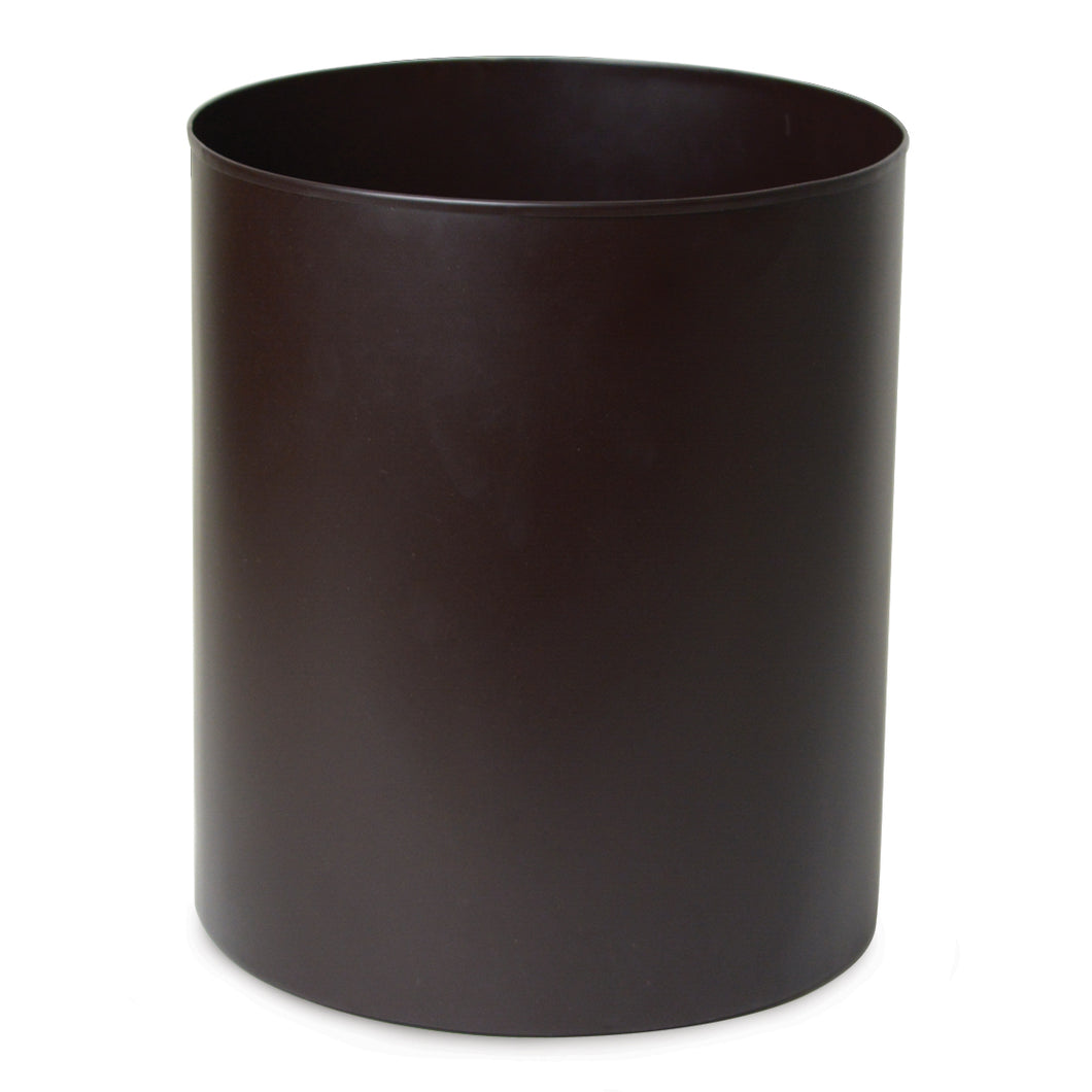 Hazelwood - Brown Metal Waste Bin