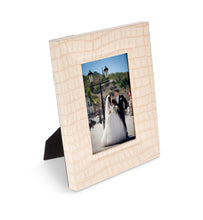 Load image into Gallery viewer, Trafalgar Square  - Crocodile textured Faux Leather Photo Frame
