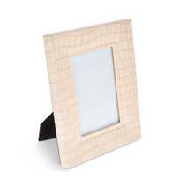 Load image into Gallery viewer, Trafalgar Square  - Crocodile textured Faux Leather Photo Frame
