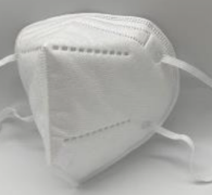 Load image into Gallery viewer, Fold- Flat Disposable Mask KN95 FFP2- 20 x masks in a box
