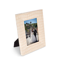 Load image into Gallery viewer, Trafalgar Square  - Crocodile textured Faux Leather Photo Frame
