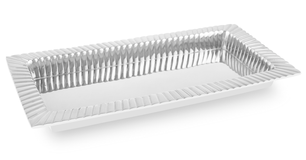 Diana - Ribbed Metal Display Tray