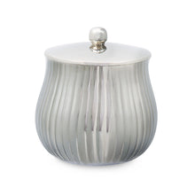 Load image into Gallery viewer, Diana - Ribbed Metal Bath Salt Container
