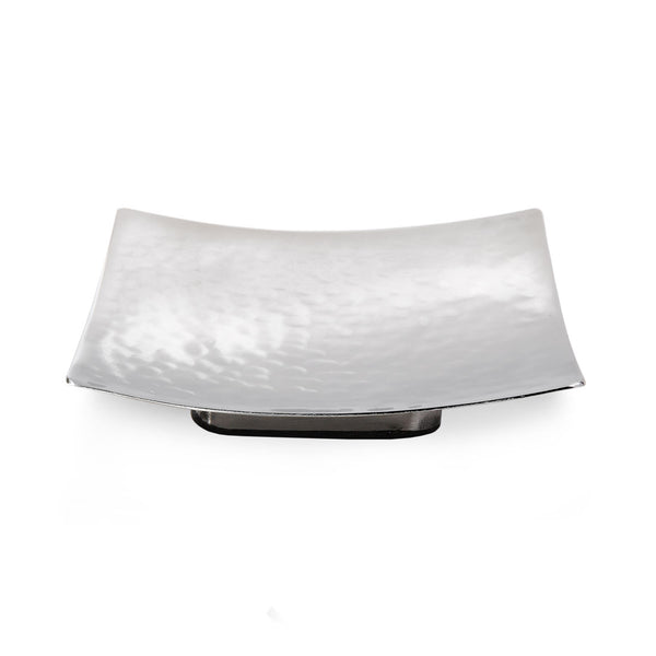 Hammersmith - Square Hammered Metal Soap Dish