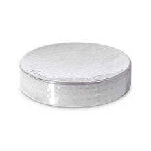 Load image into Gallery viewer, Hammersmith - Round Hammered Metal Soap Dish
