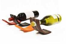 Load image into Gallery viewer, Eveny - Brown Leather Wine Holder
